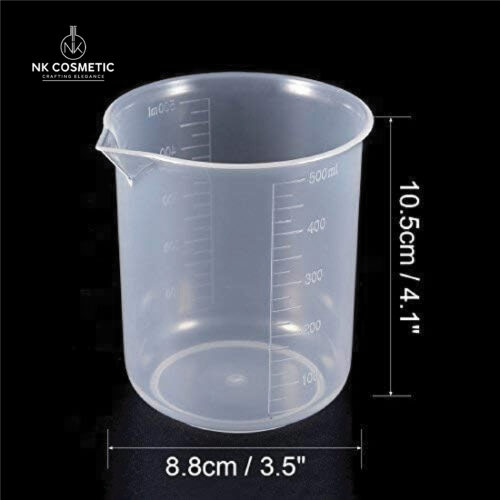 Bêcher en plastique 500 ml – Image 4