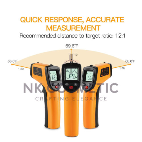 Thermomètre infrarouge numérique de température sans contact - Image 2