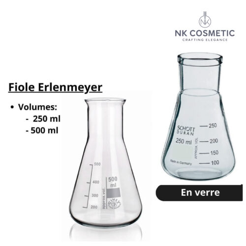 Erlenmeyer en verre 250ml – Image 2