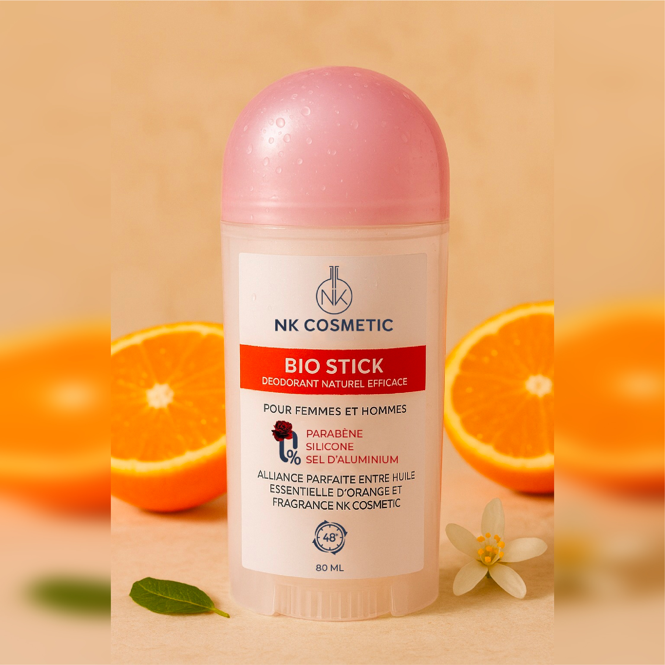 BIO STICK – Orange & Fragrance NK Cosmetic (Mixte)